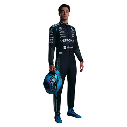 George Russell 2026 F1 Driver Mercedes Race Suit | Premium Replica Racing Suit