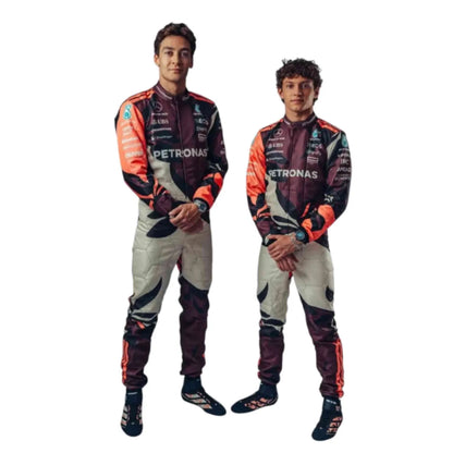 George Russell 2025 Mercedes AMG Petronas F1 Team Race Suit Replica