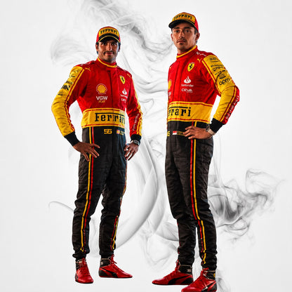 Carlos Sainz 2023 Ferrari F1 Race Suit | Replica