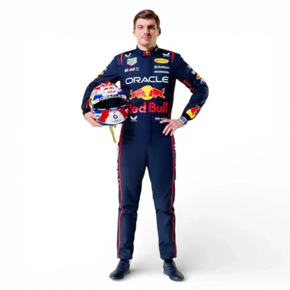 2025 Max Verstappen Red Bull Racing F1 Race Suit  Replica Suit