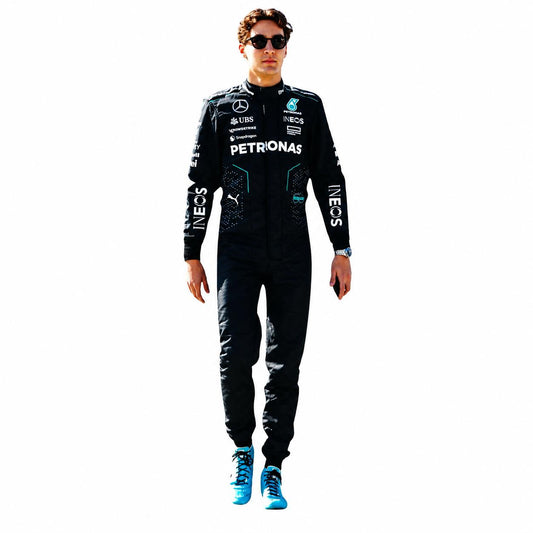 2024 New George Russell Mercedes Race Suit | Premium F1 Replica Suit