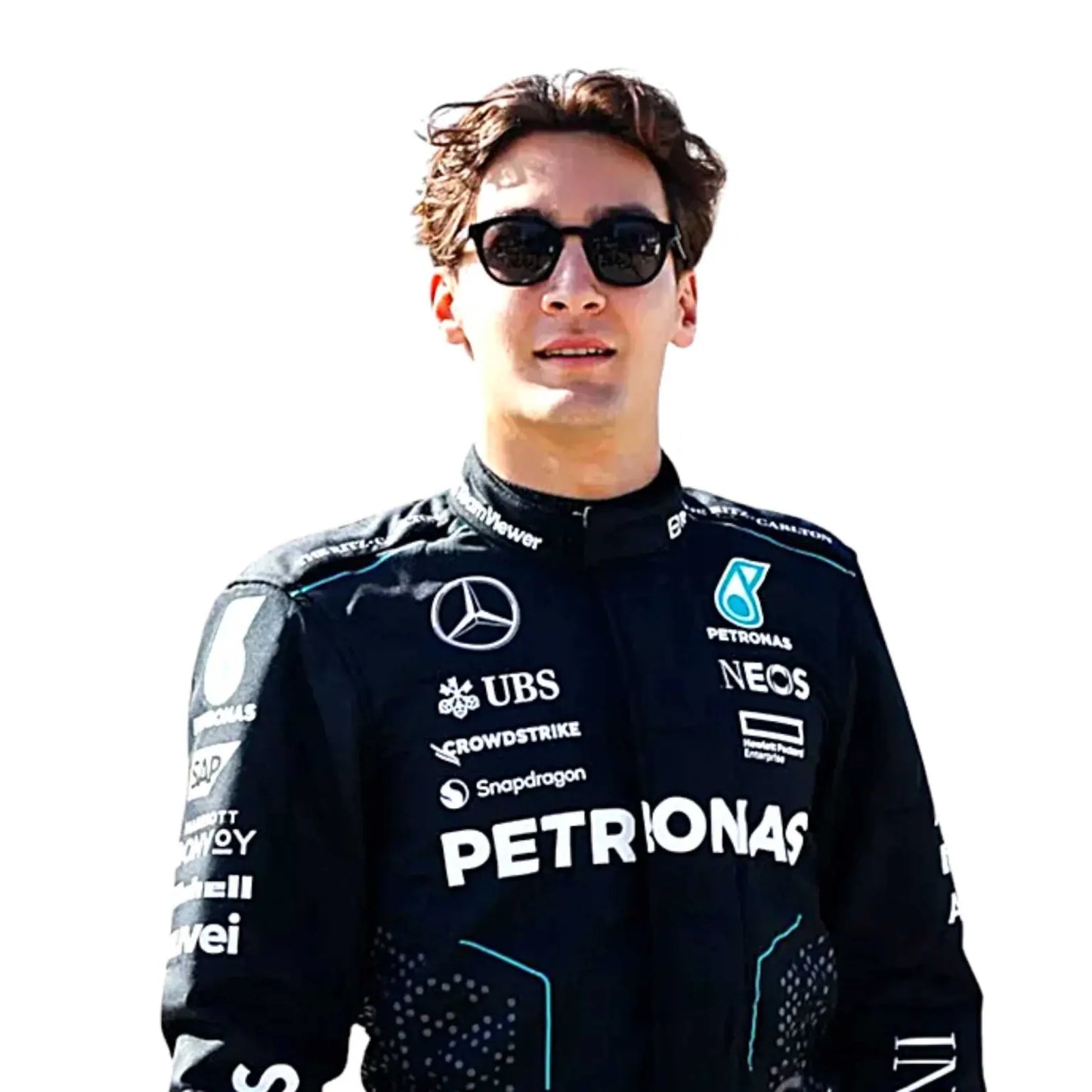 2024 New George Russell Mercedes Race Suit | Premium F1 Replica Suit