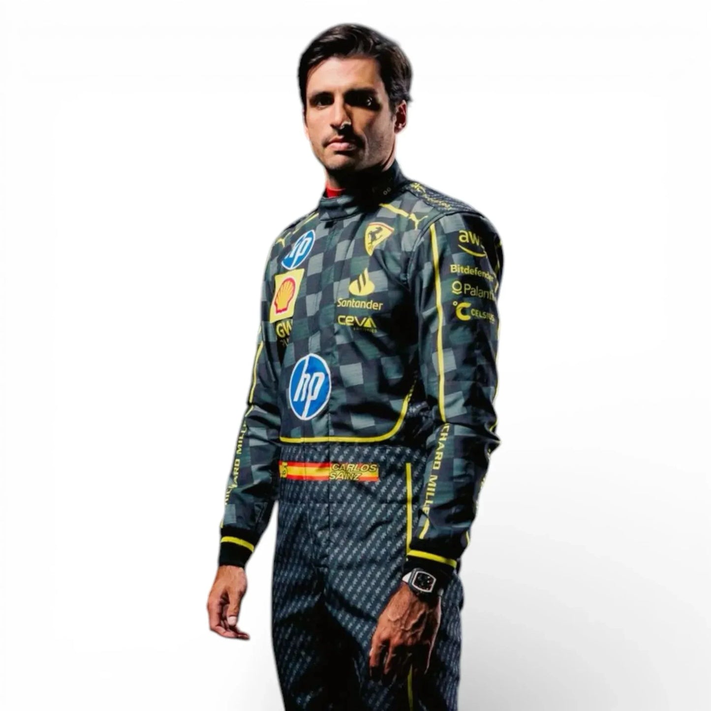 2024 Carlos Sainz Scuderia Ferrari Monza GP Suit | Replica