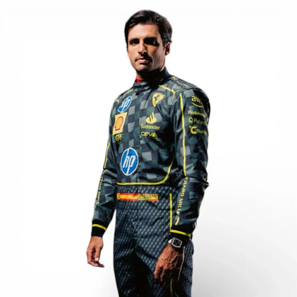 2024 Carlos Sainz Scuderia Ferrari Monza GP Suit | Replica