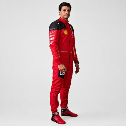Carlos Sainz 2023 Ferrari F1 Race Suit | Replica Suit