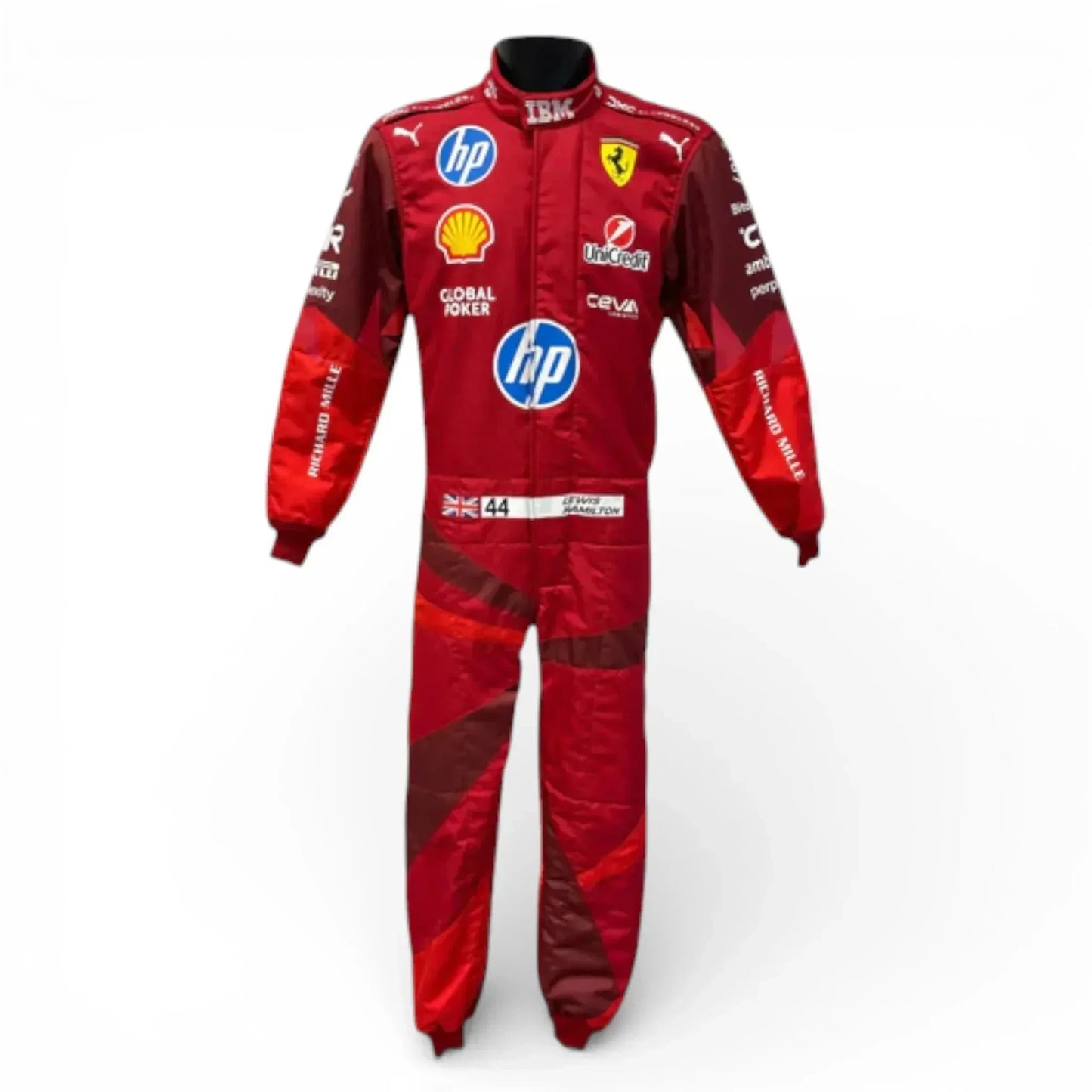 Charles Leclerc 2025 Scuderia Ferrari HP Las Vegas Race Suit | Replica
