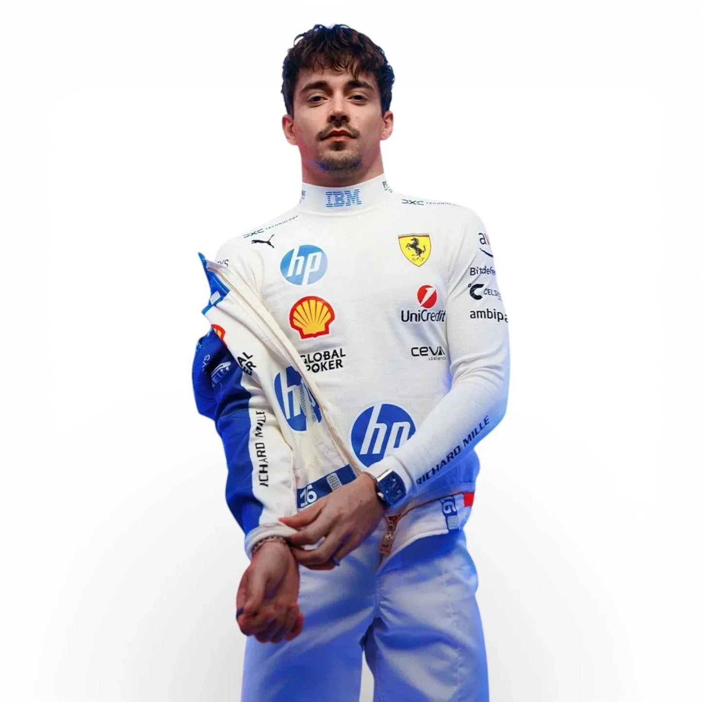 Charles Leclerc Scuderia Ferrari 2025 Race Suit | Replica Suit