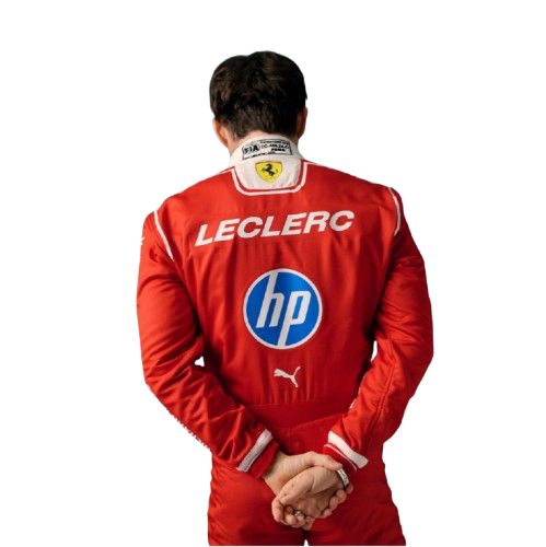 2026 Charles Leclerc Race Suit | Premium Ferrari F1 Replica Racing Suit