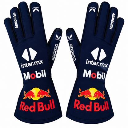 Max Verstappen 2024 Red Bull F1 World Championship Gloves