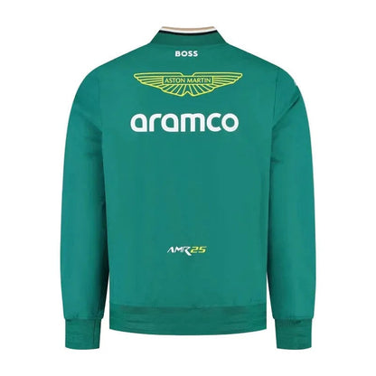 Aston Martin F1 Team 2025 Team Bomber Jacket | Motorsport Apparel