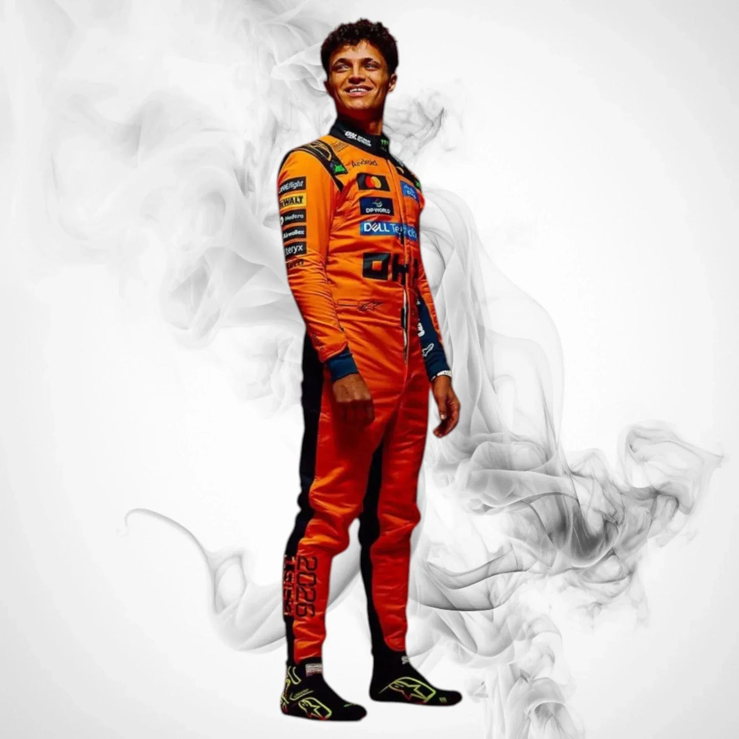 Lando Norris 2026 McLaren Race Suit | Premium F1 Replica Racing Suit