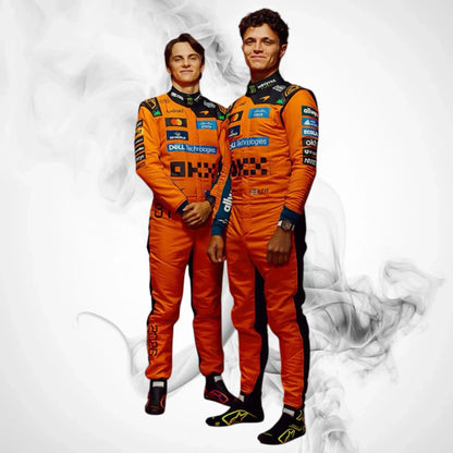 Oscar Piastri 2026 McLaren F1 Race Suit | Premium Replica Racing Suit