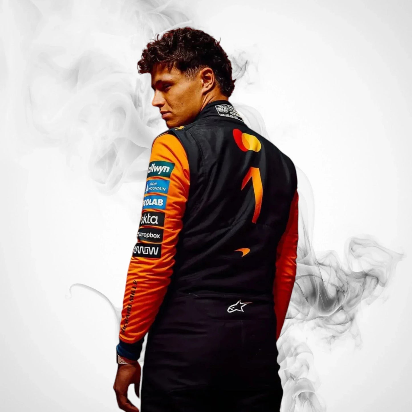 Lando Norris 2026 McLaren Race Suit | Premium F1 Replica Racing Suit