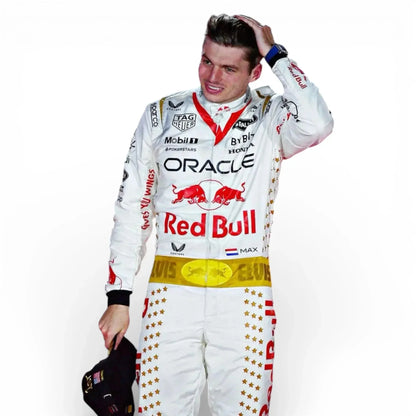 2023 Max Verstappen Las Vegas Grand Prix Red Bull Race Suit | Replica
