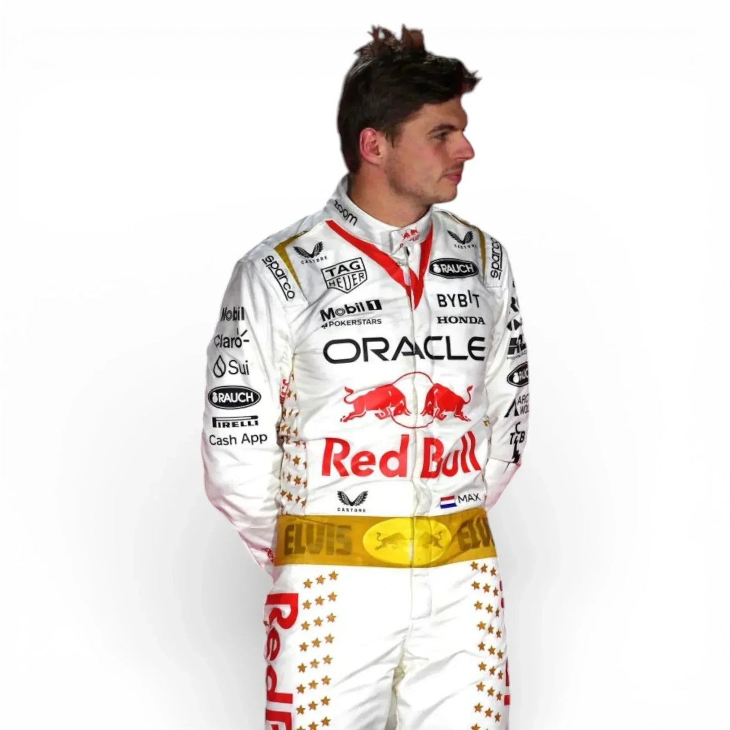 2023 Max Verstappen Las Vegas Grand Prix Red Bull Race Suit | Replica