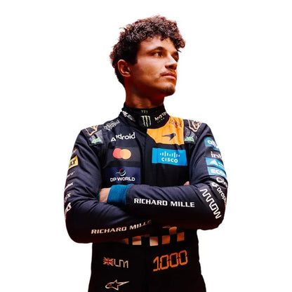 2026 Lando Norris McLaren Monaco GP Racing Suit – F1 Replica