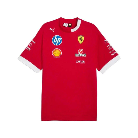 Scuderia Ferrari F1 PUMA 2025 Driver's Oversized T-Shirt | Fan Tee