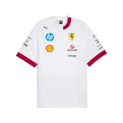 Scuderia Ferrari F1 PUMA 2025 Miami GP T-Shirt | Formula 1 Fan Tee
