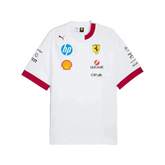 Scuderia Ferrari F1 PUMA 2025 Miami GP T-Shirt | Formula 1 Fan Tee