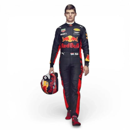 2017 Max Verstappen Race Worn Red Bull Racing Suit | Replica