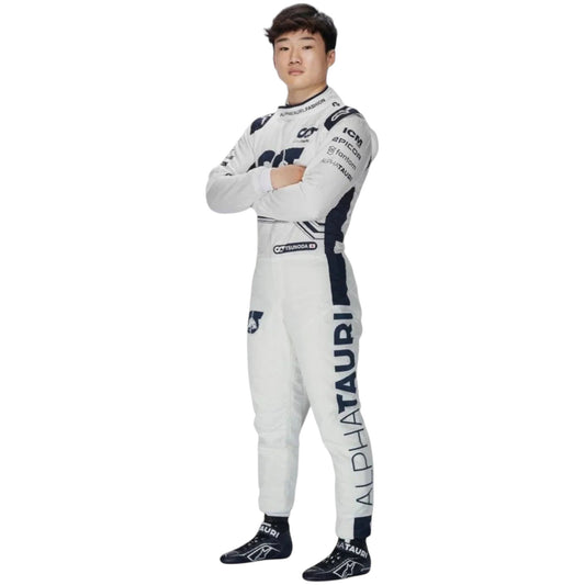 2022 Yuki Tsunoda AlphaTauri F1 Race Suit | Replica