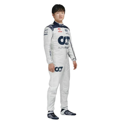2023 Yuki Tsunoda AlphaTauri F1 Race Suit | Replica