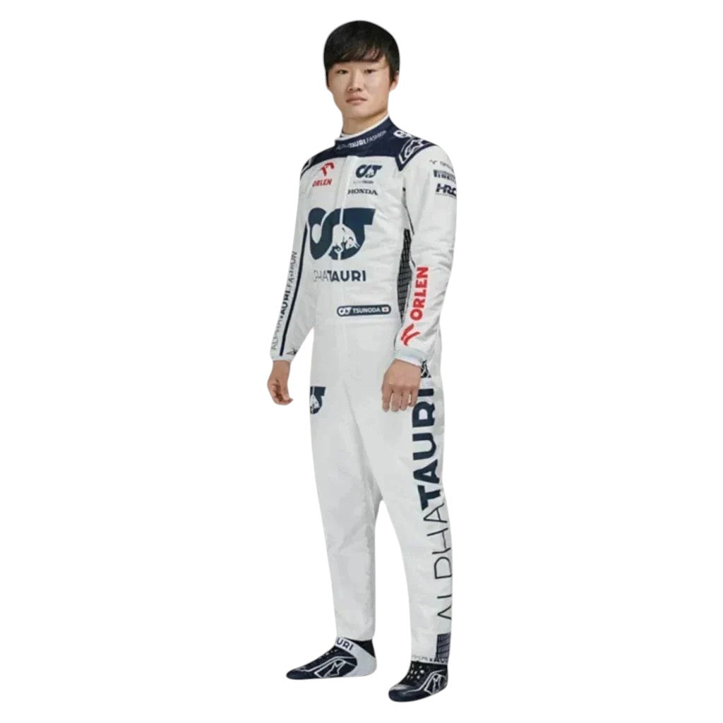 2023 Yuki Tsunoda AlphaTauri F1 Race Suit | Replica