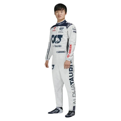 2023 Yuki Tsunoda AlphaTauri F1 Race Suit | Replica